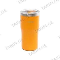 თერმოჭიქა ნარინჯისფერი Fiskars on-the-go mug 0.5L