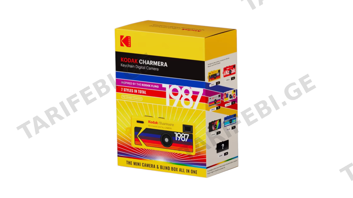 ფოტოაპარატი Kodak Charmera Key Chain Digital Camera (Random Style Blind Box)