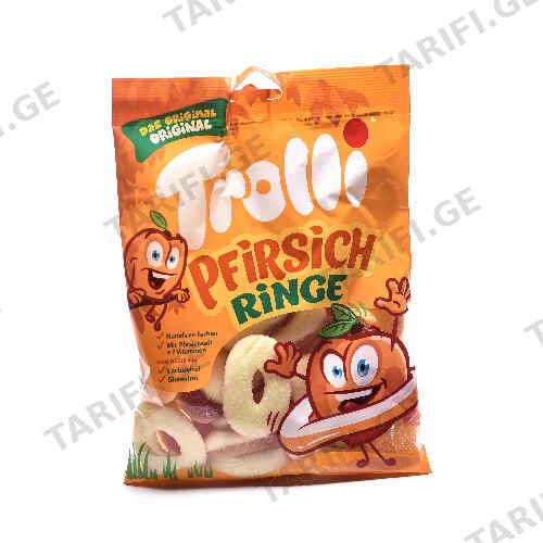 ჟელიბონი ატმით /TROLLI/ 200 გრ