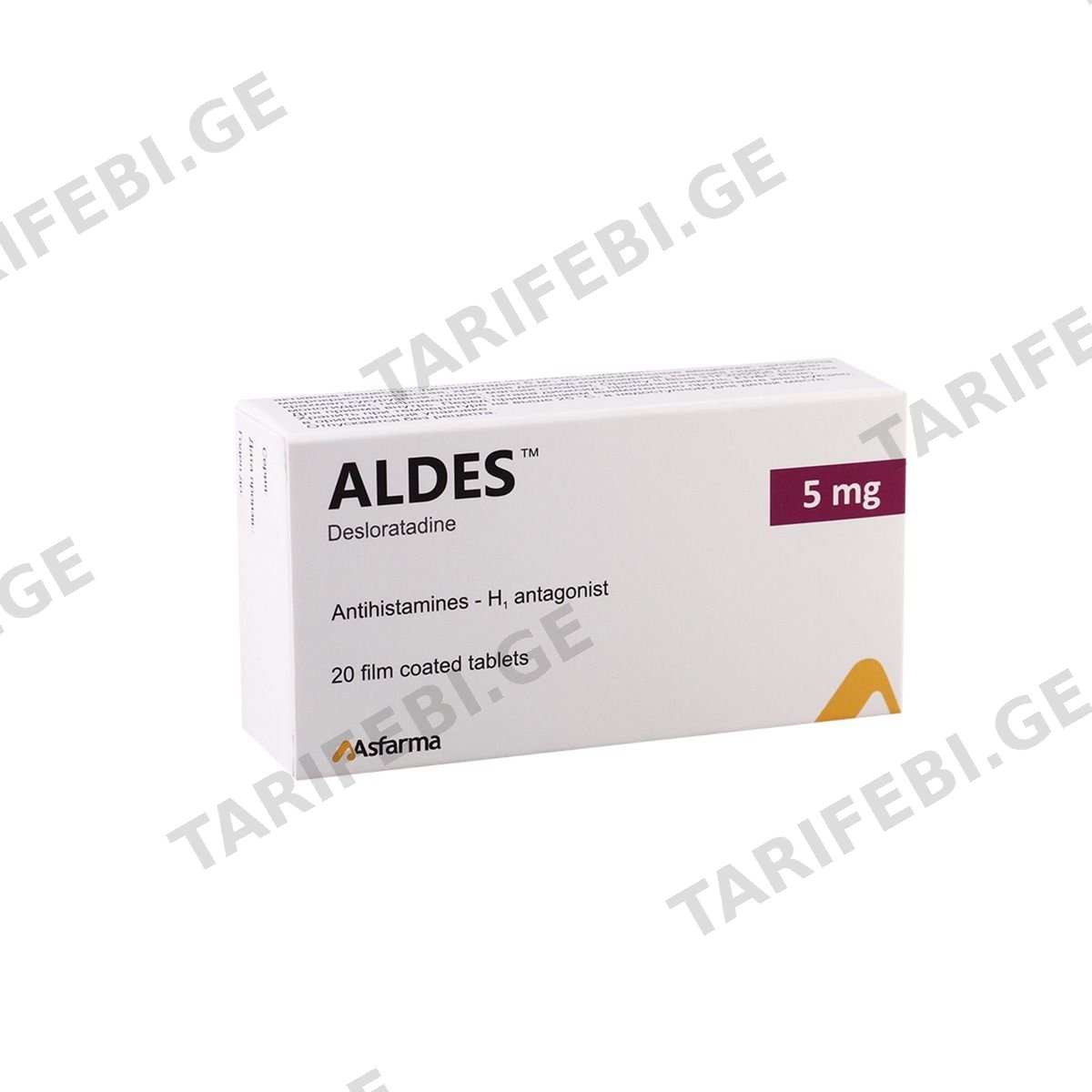 ალდეს - Aldes 5მგ 20 ტაბლეტი