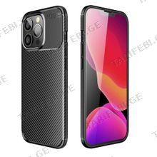 კარბონის ქეისი iPhone 13 Pro Max Focus Carbon Case - შავი
