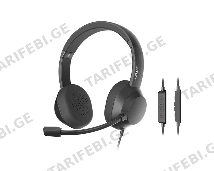 ყურსასმენი A4tech Fstyler FH150U Conference USB Headset Black