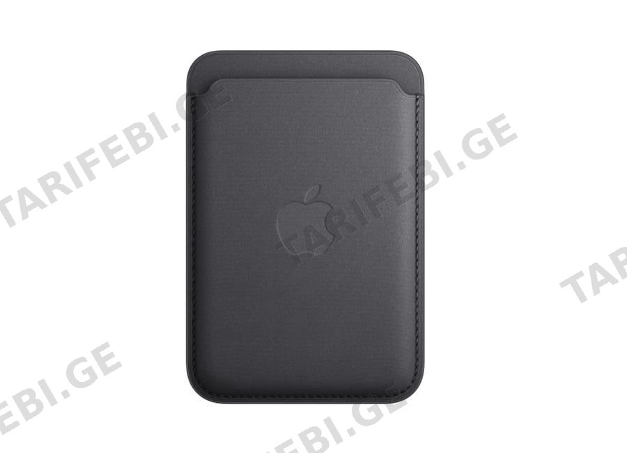 მობილურის აქსესუარი iPhone FineWoven Wallet - Black MA6W4ZM/A