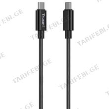 Trusmi CA40-109 USB-C to USB-C მობილურის კაბელი