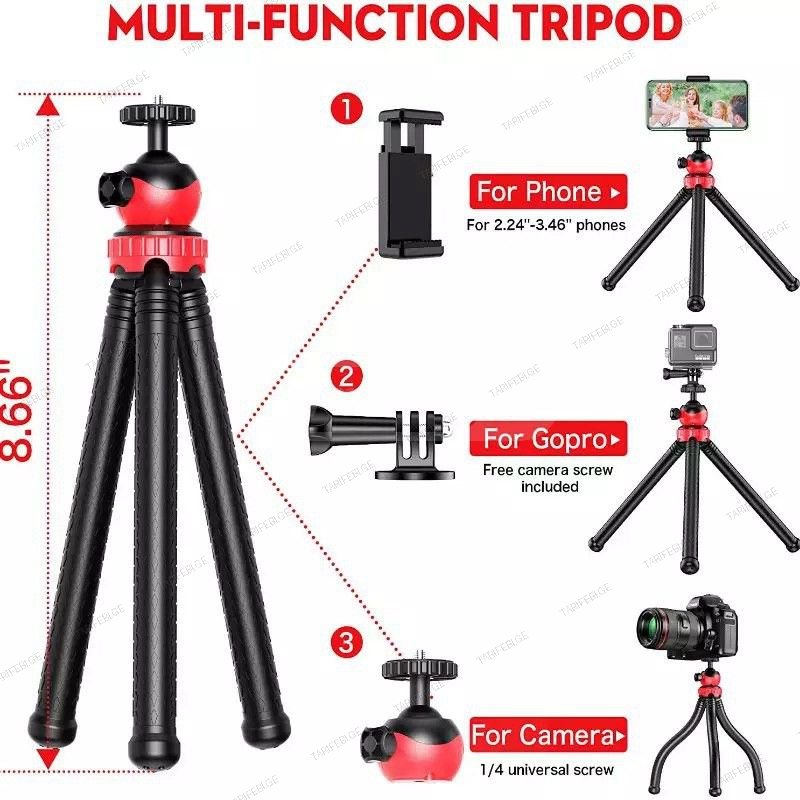 Candc DC-393 Mobile Phone And Camera Tripod შტატივი Штатив