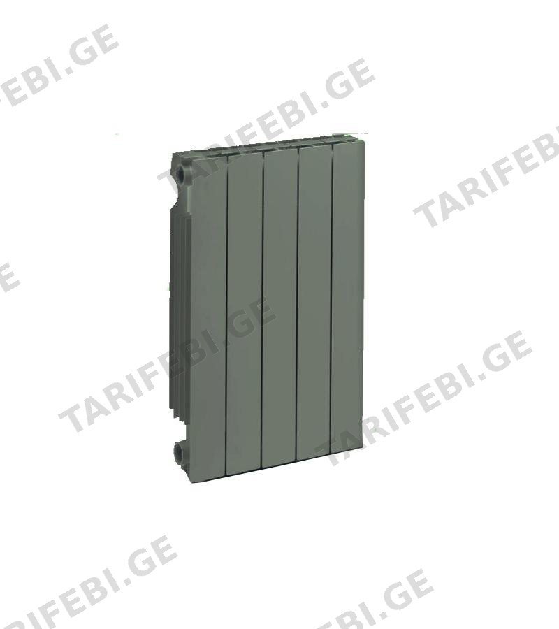 ალუმინის სექციური რადიატორი PLUS EVO 600 ფერი : BISMUTH Radiatori 2000
