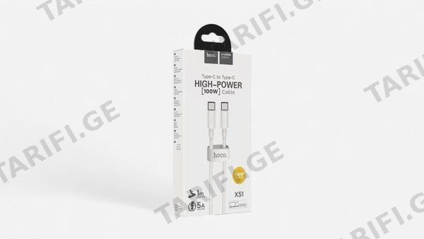 Ჰოკო X51 100w-5a Type-c To Type-c