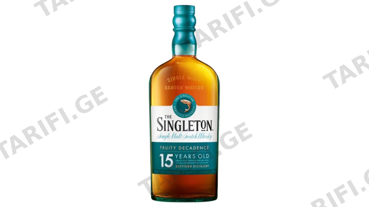 Singleton Of Dufftown 0,7 L 40 % 15 Years Old - ვისკი სინგლტონი ოფ დაფთაუნი