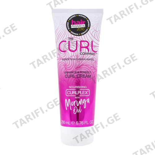 კრეიტონსი Curl - კრემი მკვებავი ყველა ტიპის ხვეული თმის 200მლ 0 CURL COMPANY CURL CREAM 200ml
