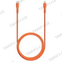 TTEC USB-C ნარინჯისფერი მობილური ტელეფონის კაბელი