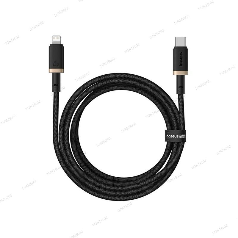 Baseus Dura Series Fast Charging Cable Type-C to Lightning 20W 2m P10377800U01-02 Gold/Black
