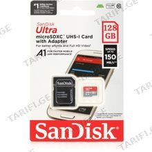 SanDisk micro SDHC მეხსიერების ბარათი 128GB