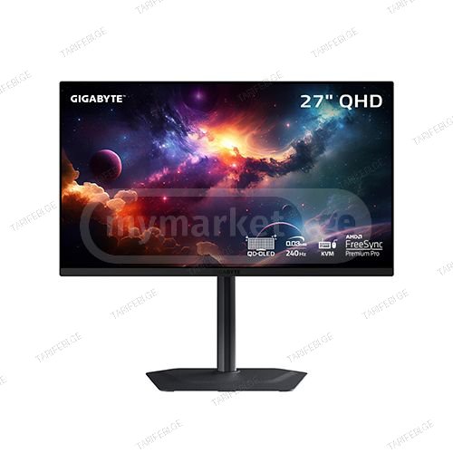 მონიტორი - Gigabyte MO27Q2 - 27 Inch / 2K / OLED / 240 Hz