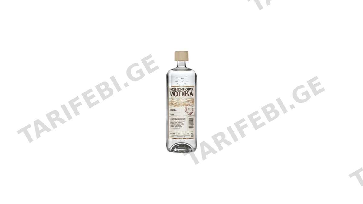 კოშკენკორვა არაყი 1ლ 40%