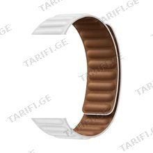 Watch series (42/44/45/49mm) ტყავის მაგნიტური სამაჯური