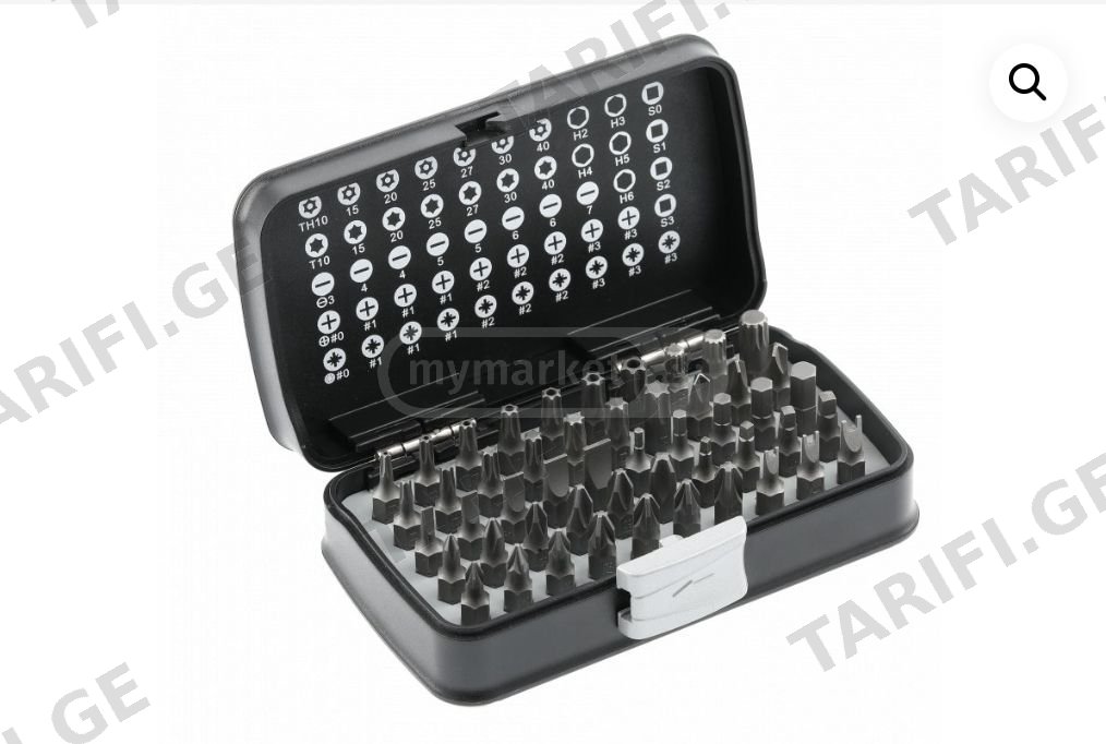 სახრახნისების ნაკრები HOGERT HT1S272 (6 PCS)