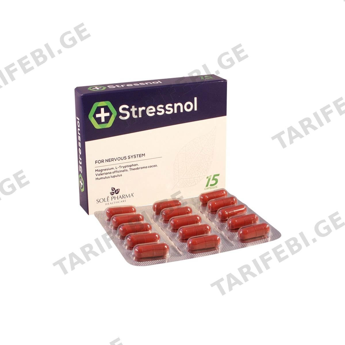 სტრესნოლი 15 კაფსულა