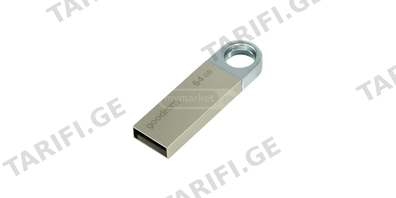 USB Flash ბარათი GoodRam UUN2-0320S0R11; 32GB UUN2 SILVER U
