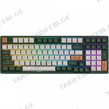 Akko Keyboard 3098S RGB London CS Jelly Purple RGB Gaming კლავიატურა