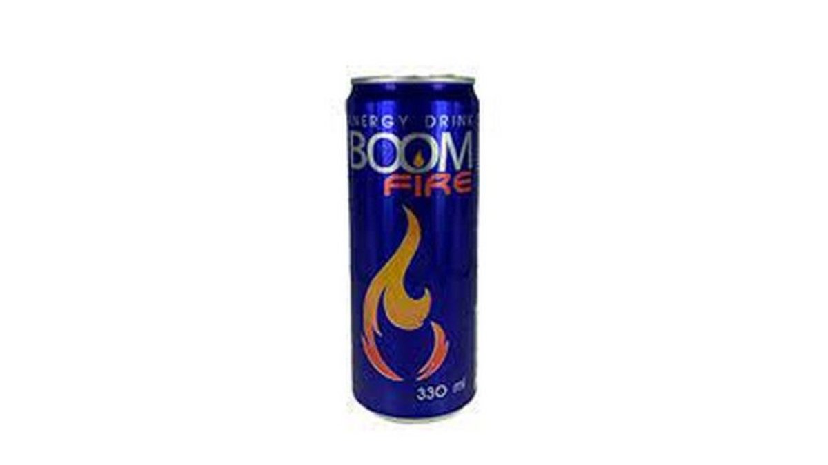 ენერგეტიკული სასმელი "BOOM FIRE" 330 მლ / 4860112000086