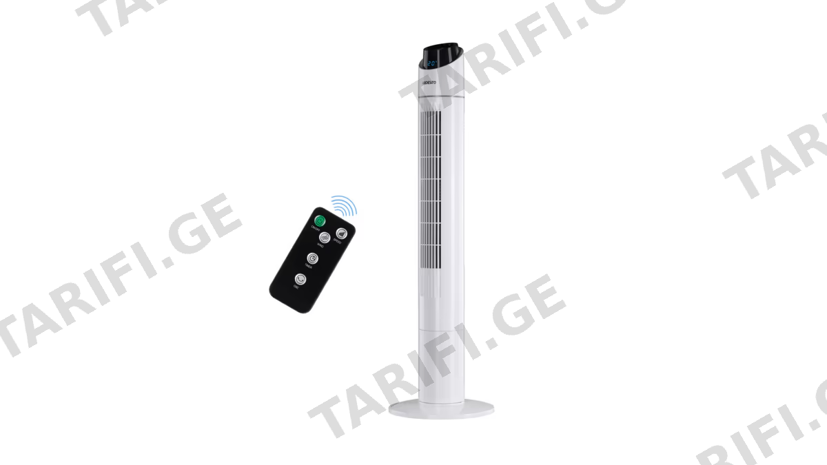 ვენტილატორი Ardesto FNT-R44X1W, 50W, Fan, White