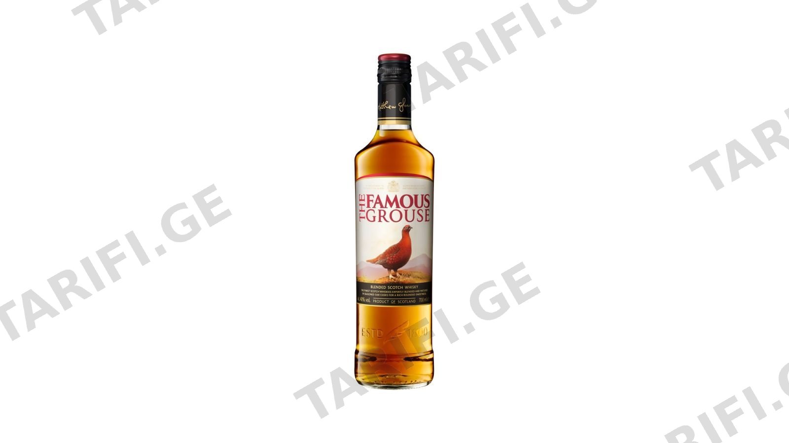 ვისკი შოტლანდიური famous grouse 0,7 ლ.