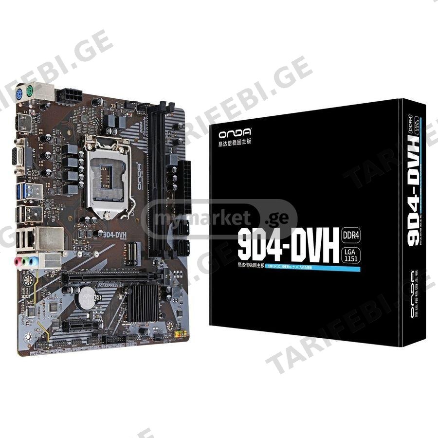დედაბარათი ONDA 9D4-DVH DDR4