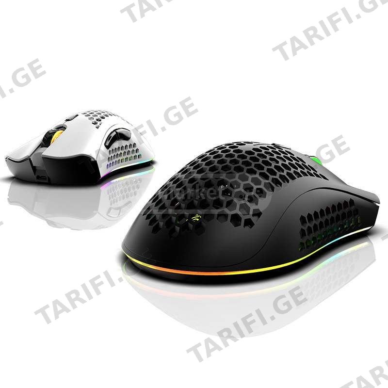 K-snake BM600 Wireless rechargeable RGB Gaming mute Mouse