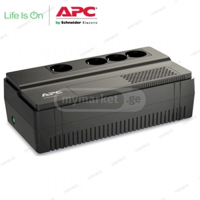 უწყვეტი კვების წყარო APC Back-UPS BV 650VA BV650I-GR