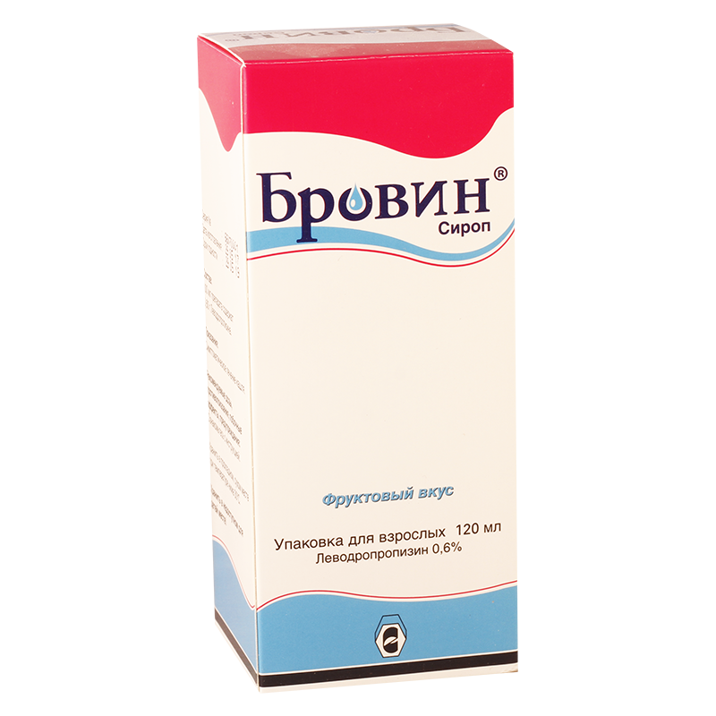 ბროვინი 0.6% 120მლ სიროფი
