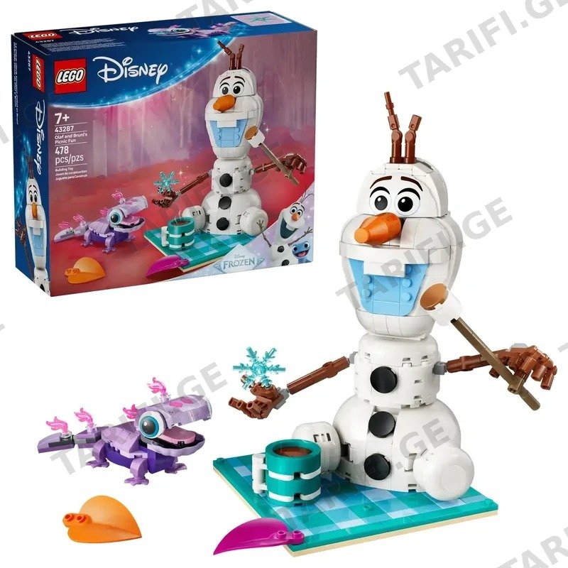 კონსტრუქტორი LEGO DISNEY 43287 ოლაფის და ბრუნის პიკნიკი (478 ნაწილი)
