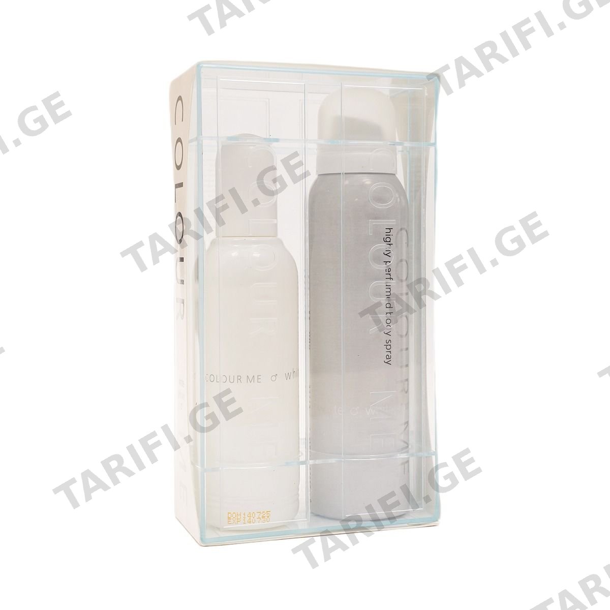 ნაკრები COLOUR ME WHITE 100-150 მლ 3826 მილტონი - Milton