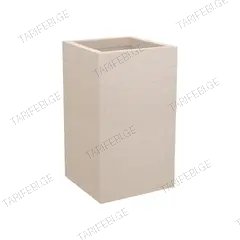 ქოთანი პლასტმასის EDA POT CARRE HAUT 29.5x29.5x49.5 სმ - 36 L