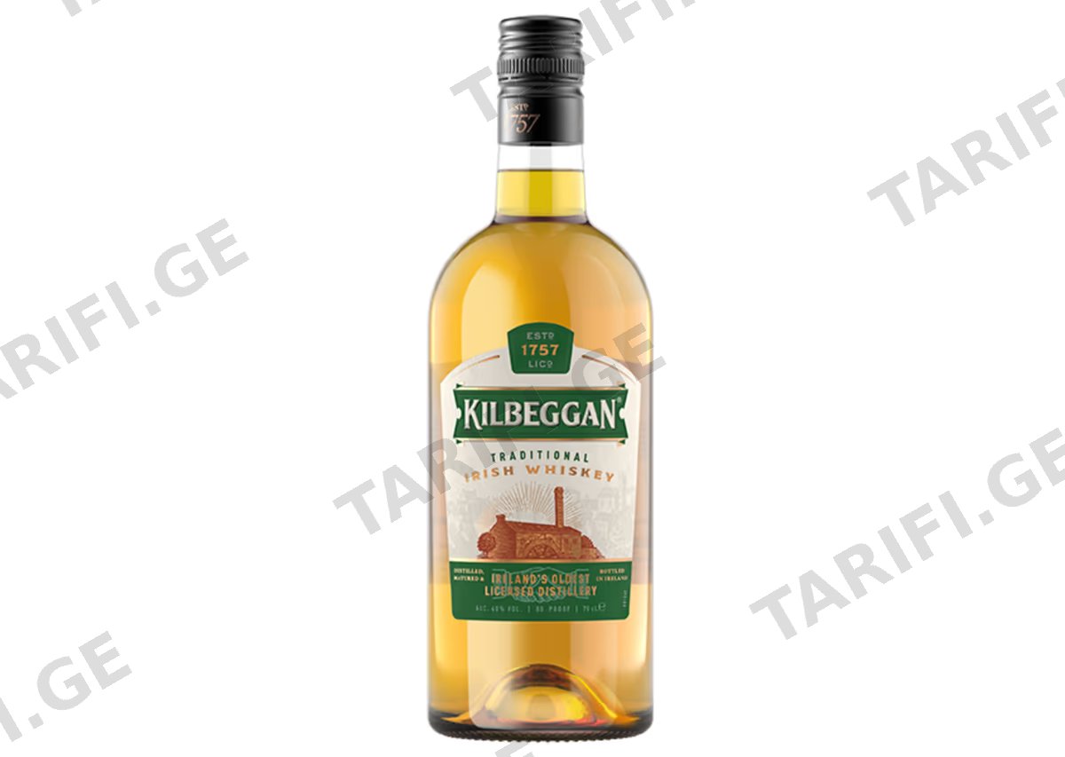ირლანდიური ვისკი Kilbeggan - 0.7L