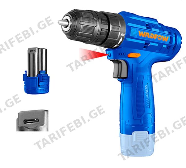ბურღი-ხრახნდამჭერი WADFOW WCDS510 (12V)