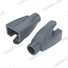 VENTION IODM0-50 RJ45 Strain Relief Boots Milky Gray PVC Type 50 Pack ქსელის კაბელის დამცავი