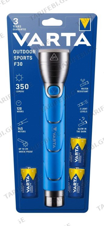შუქდიოდური ფანარი Varta F30 5W