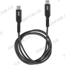 2E 2E-CCCCAL-WH СABLE USB-C > USB-C CHARGE/DATA 1მ დამტენი კაბელი