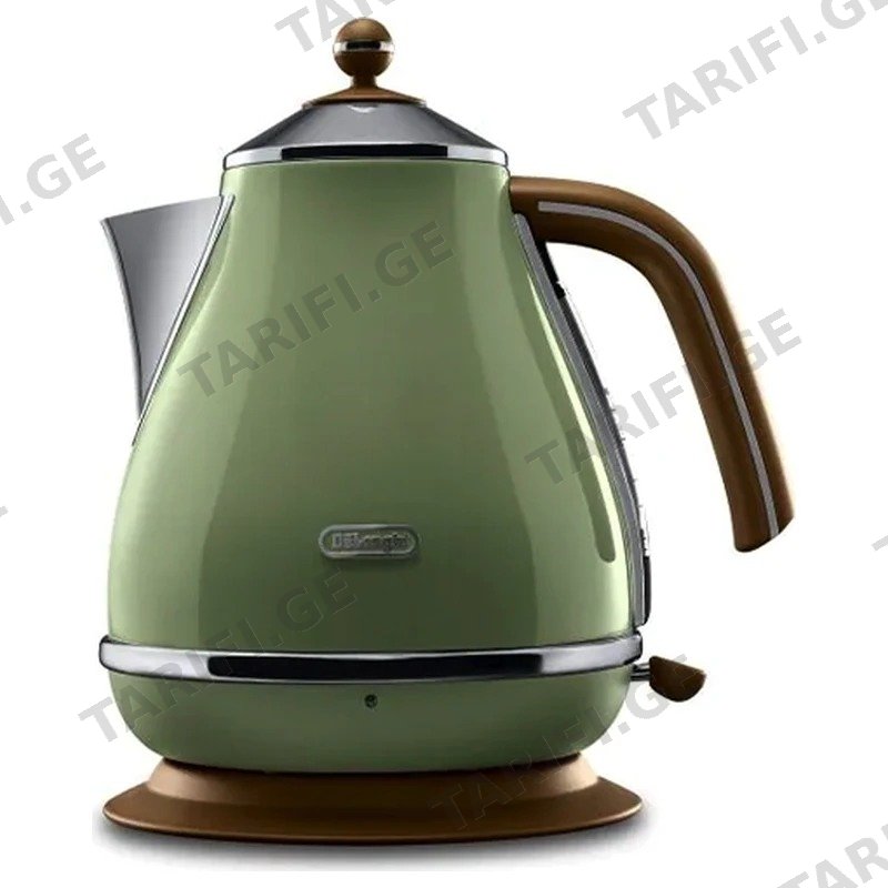 ელექტრო ჩაიდანი DELONGHI KBOV2001.GR 1.7 ლ 2000 W მწვანე Green