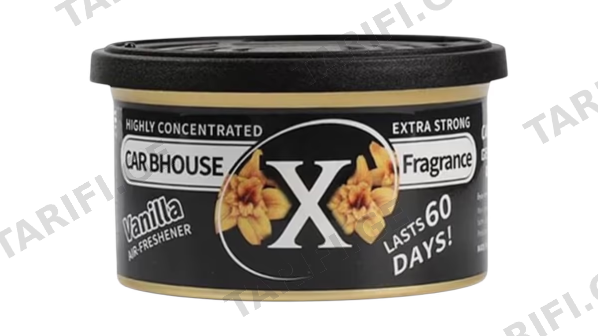 Car Bhouse X Fragrance Lavender Air Freshener - Vanilla (ვანილი)