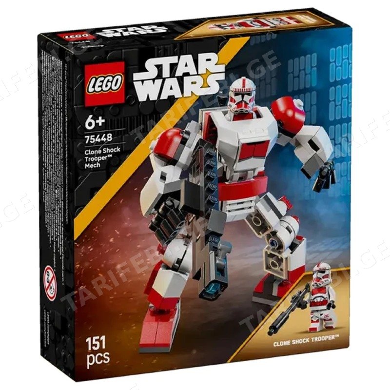 სათამაშო კონსტრუქტორი LEGO 75448 STAR WARS CLONE SHOCK TROOPER MECH