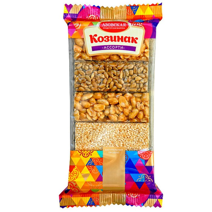 გოზინაყი მზესუმზირის "აზოვი" ასორტი 280გრ