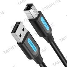 VENTION COQBN USB 2.0 A Male/B Male 15მ USB კაბელი