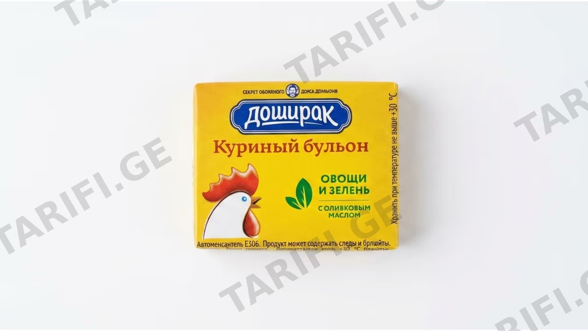 სუპი /დოშირაკი /ქათამი/ 10 გრ