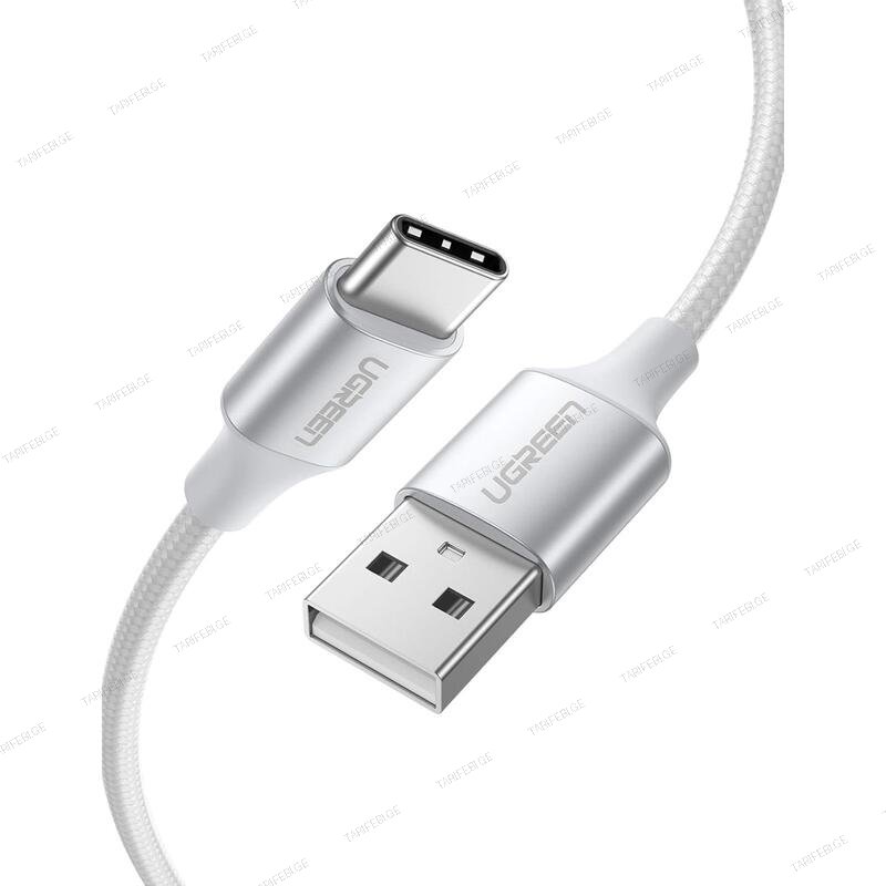 UGREEN USB-A 2.0 to USB-C Cable  2m White/60133