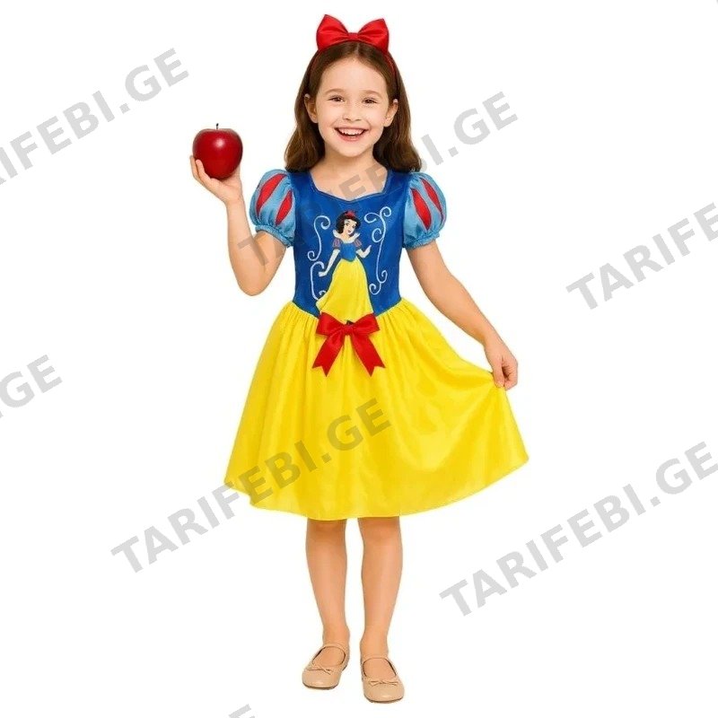 საბავშვო პრინცესას კოსტიუმი GOLDEN CHILD GH-8045 ზომა M-S