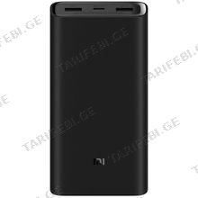 Mi 50W Power Bank 20000 პორტატული დამტენი