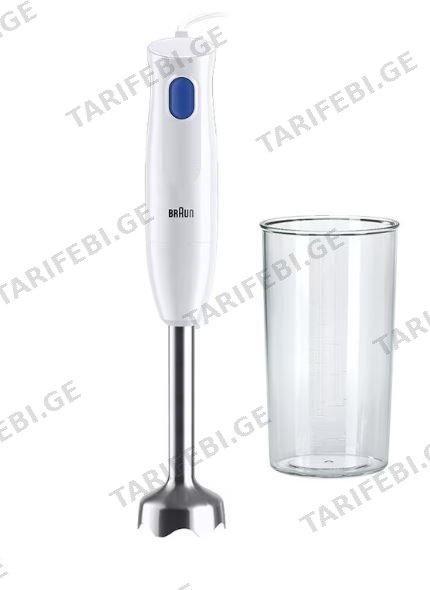 ხელის ბლენდერი BRAUN MQ10.001MWH