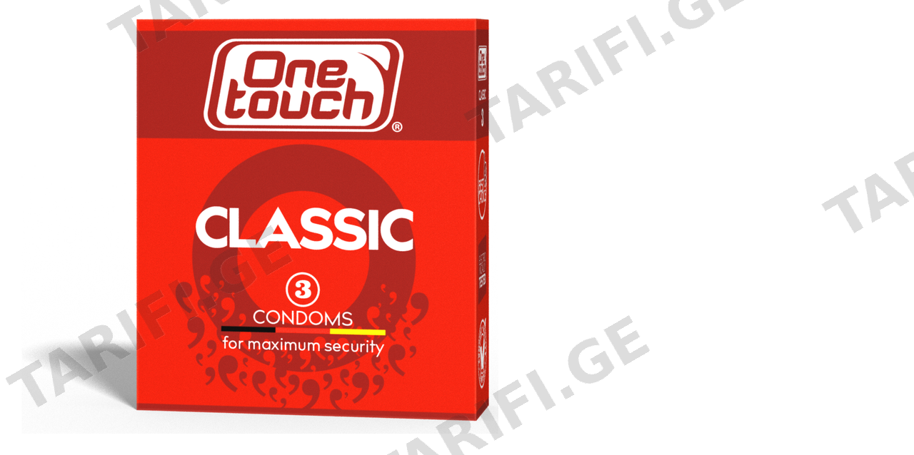 პრეზერვატივი One Touch Classic 3ც