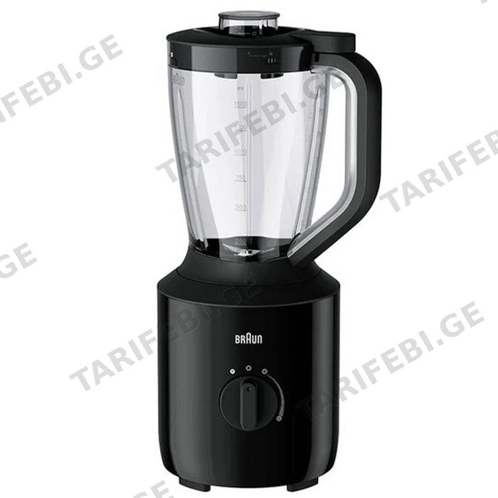ბლენდერი BRAUN JB3100BK (800 W. 1.5 L)